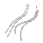 Siri stone tassle ear s/clear
