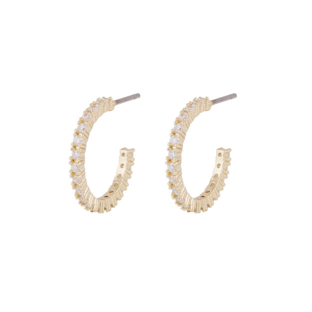 Envy thin oval ear g/clear