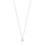 Nisi flower pendant neck 40 s/clear