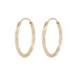 Honey sparkling ring ear 25mm plain g