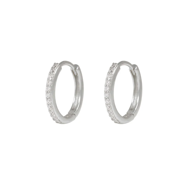 Siri thin ring ear s/clear