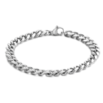 Frank 1967 stål armbånd panser 7mm 21cm