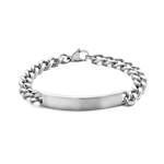 Frank 1967 stål ID-armbånd panser 9mm 21cm
