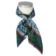 Eufemia silkeskjerf blått & grønt
