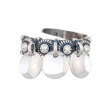 Oksidert sølv ring