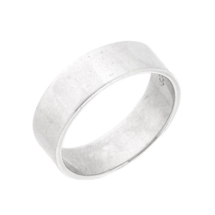 Sølv ring 6mm