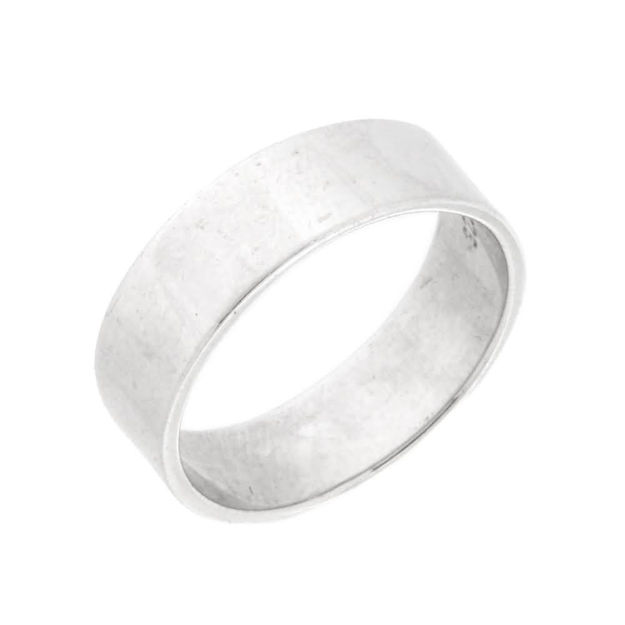 Sølv ring 6mm