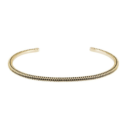 Naomi small stone cuff brace g/black-Onesize