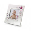 Porselen ramme sommerfugl 16x16cm