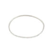 ARASH crystal bracelet silver-plated