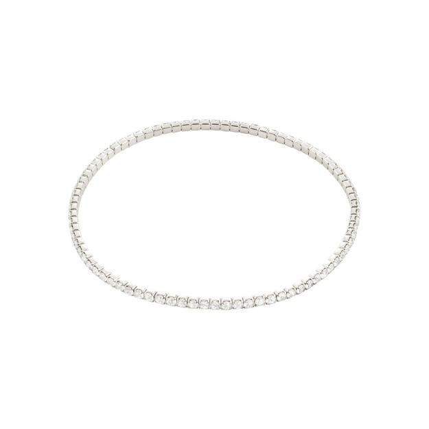 ARASH crystal bracelet silver-plated