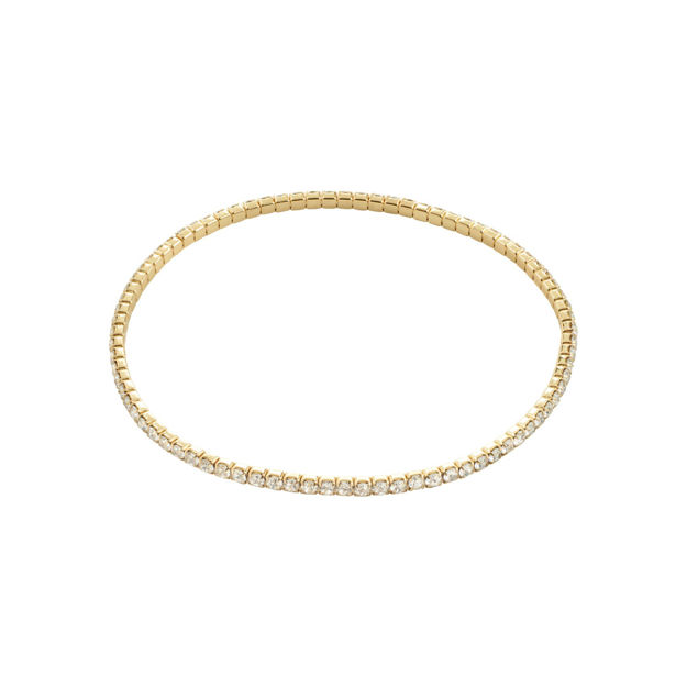 ARASH crystal bracelet gold-plated
