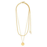 DECLAN necklace 2-in-1 set, gold-plated