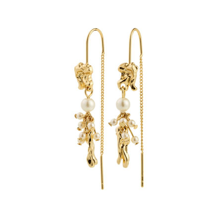 MILO chain earrings gold-plated