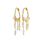 JASPER earrings gold-plated