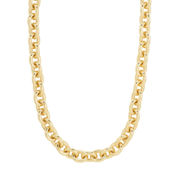 PHASE necklace gold-plated