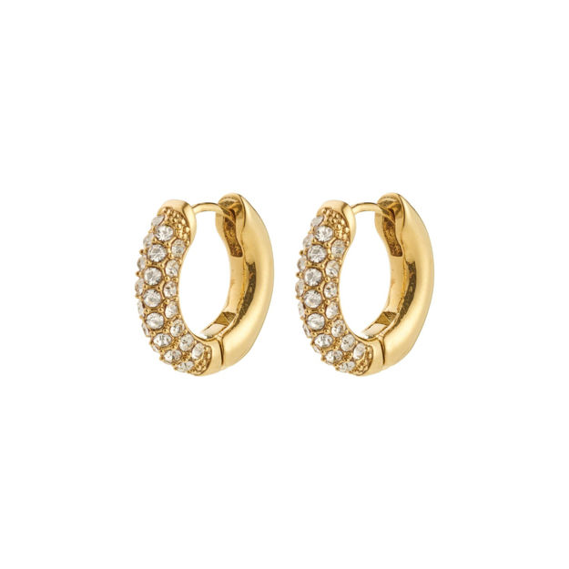 TATUM small hoops gold-plated