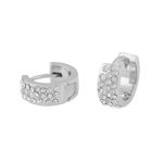 Sprinkles small wide ring ear s/clear