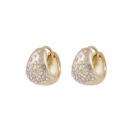 Sprinkles Core oval ring ear g/clear