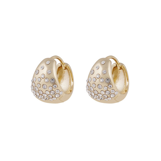 Sprinkles Core oval ring ear g/clear