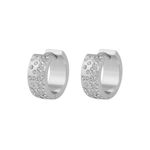 Sprinkles wide ring ear s/clear