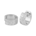 Sprinkles wide ring ear s/clear