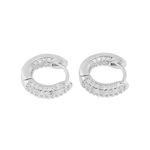 Liz crystal ring ear s/clear