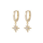Stellaris pendant ring ear g/clear