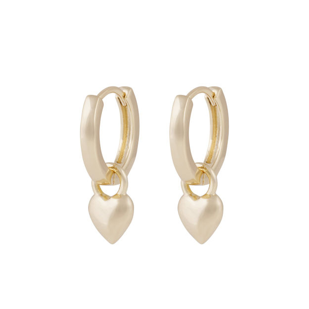 Lovely ring pendant ear plain g