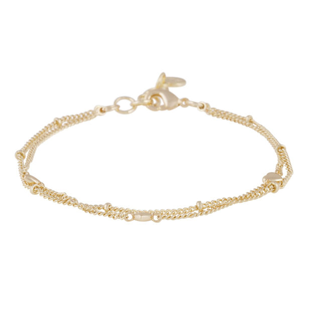 Lovely double chain brace plain g - Onesize