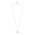 Lovely heart pendant neck 42 plain g