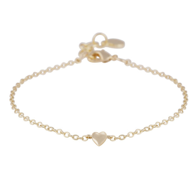 Lovely one heart chain brace plain g - Onesize