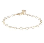 Lovely hearts chain brace plain g - Onesize