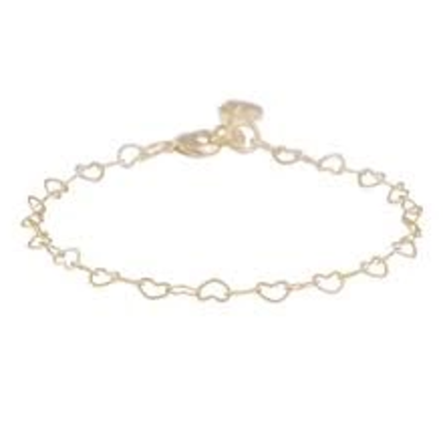 Lovely hearts chain brace plain g - Onesize