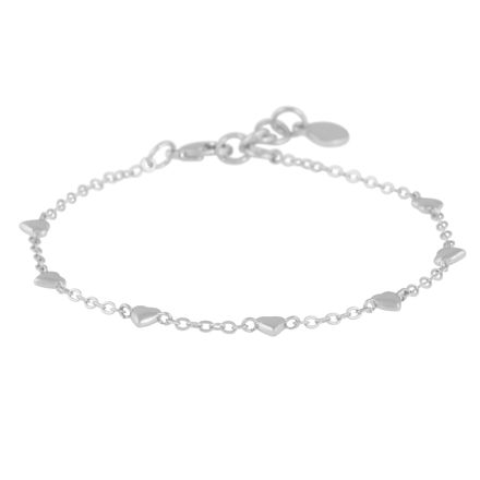 Lovely small hearts chain brace plain s - Onesize