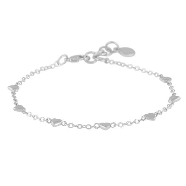 Lovely small hearts chain brace plain s - Onesize
