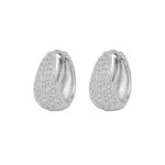 Essential Honey crystal oval ear s/clear