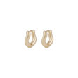 Essential curve petite ring ear plain g