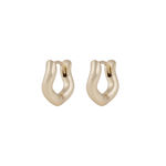 Essential curve small ring ear plain g
