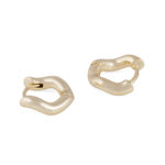 Essential curve small ring ear plain g