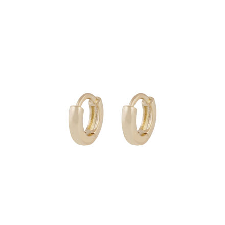 Essential petite ring ear plain g