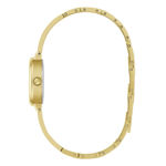 Guess Ladies Bejeweled gullfarget stål  21mm 10 ATM gullfarget skive