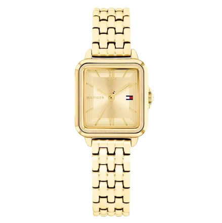 Tommy Hilfiger dameur gullfarget stål 24mm 3 ATM