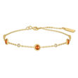 Ania Haie gold nano gem station bracelet