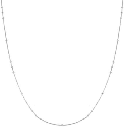 Ania Haie silver mini bead station necklace