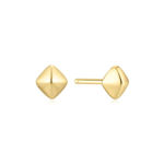 Ania Haie silver pyramid glam stud earrings 5mm