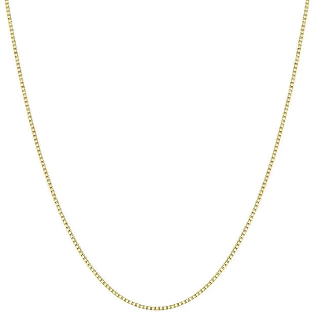 Ania Haie gold box chain necklace