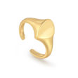 Ania Haie gold adjustable ring arrow 