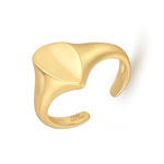 Ania Haie gold adjustable ring arrow 