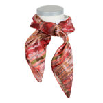 Victoria silkeskjerf orange